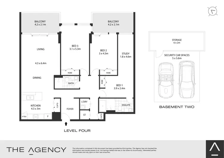 Floorplan of Homely apartment listing, 405/42c Formosa Street, Drummoyne NSW 2047
