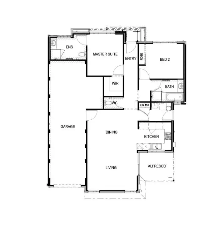 Floorplan of Homely house listing, 97 Elmridge Parkway, Ellenbrook WA 6069