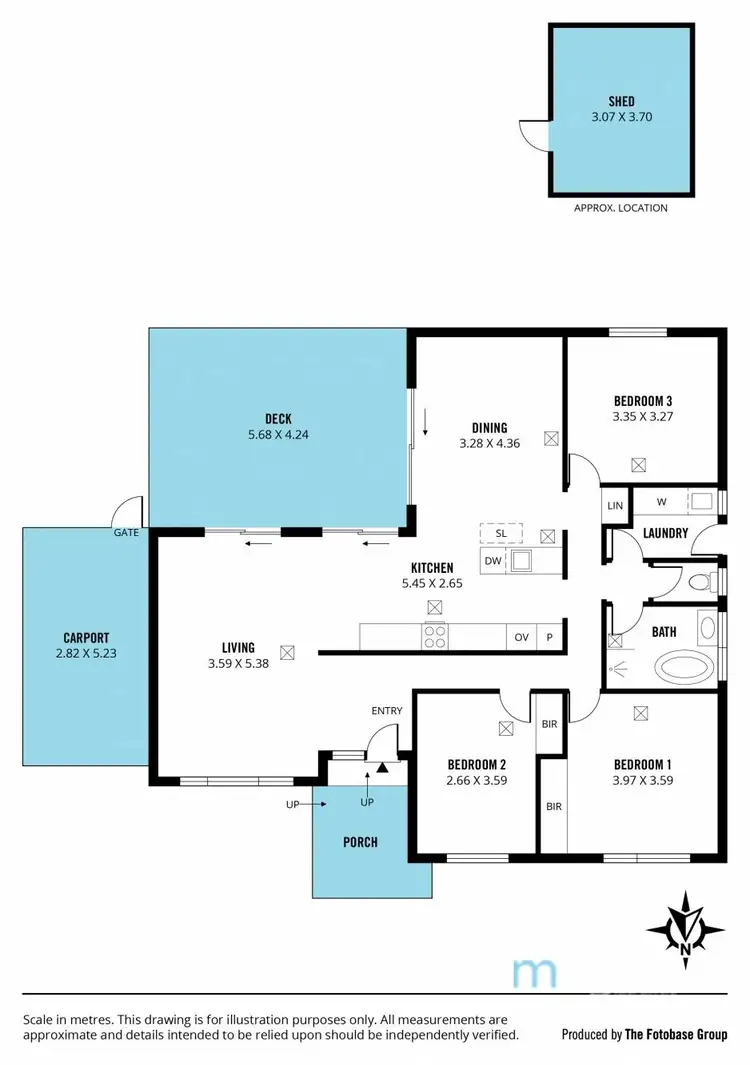 Floorplan of Homely house listing, 34 Alabama Road, Happy Valley SA 5159