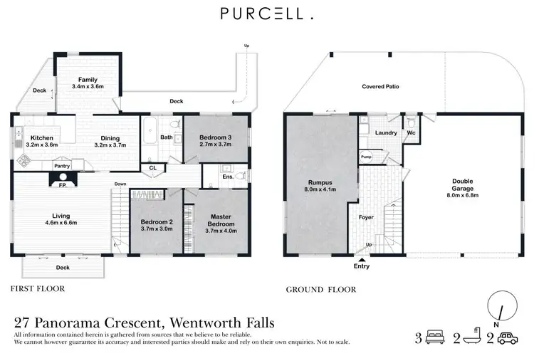 Floorplan of Homely house listing, 27 Panorama Crescent, Wentworth Falls NSW 2782