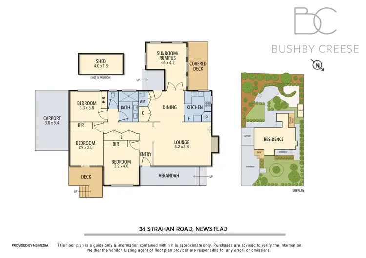 Floorplan of Homely house listing, 34 Strahan Road, Newstead TAS 7250
