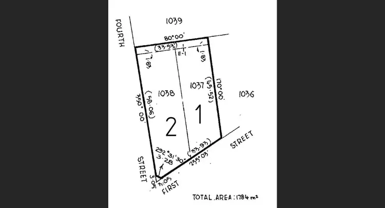 Floorplan of Homely land listing, 20 First Street, Paradise Beach VIC 3851