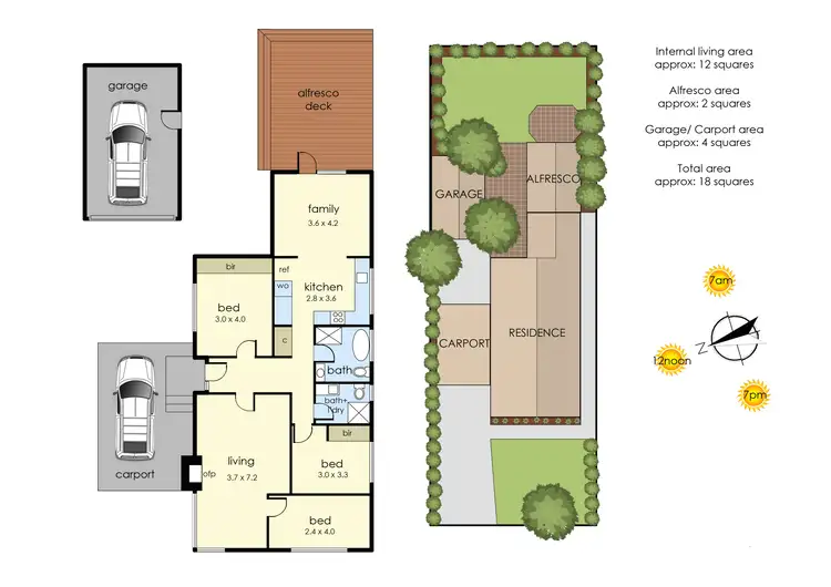 Floorplan of Homely house listing, 45 Stanley Street, Frankston VIC 3199