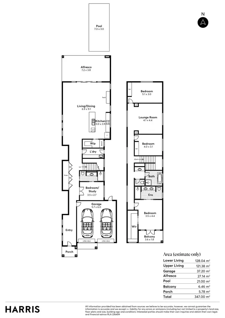 Floorplan of Homely house listing, 3 Counter Avenue, Lockleys SA 5032