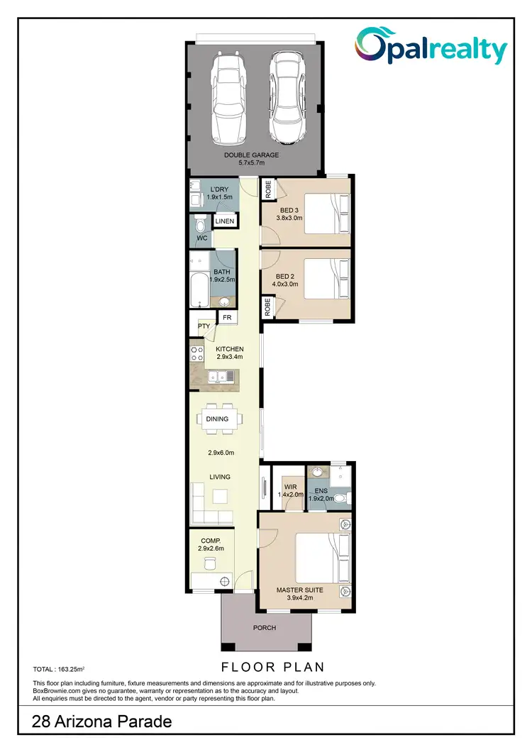 Floorplan of Homely house listing, 28 Arizona Parade, Golden Bay WA 6174
