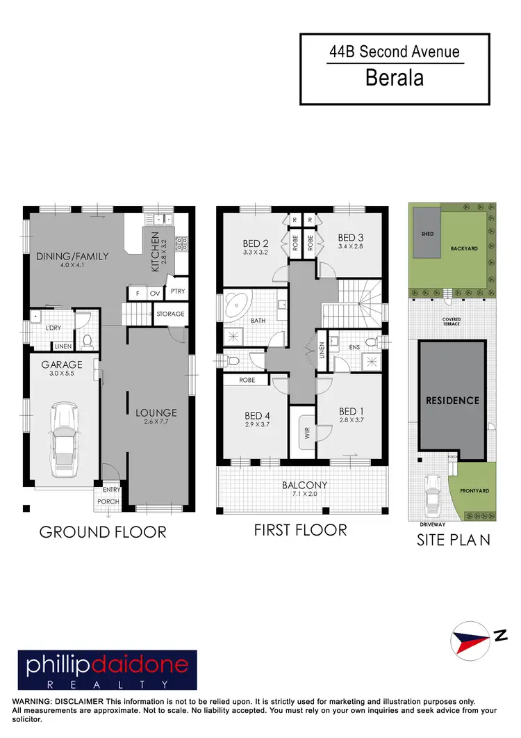 Floorplan of Homely house listing, 44b Second Avenue, Berala NSW 2141