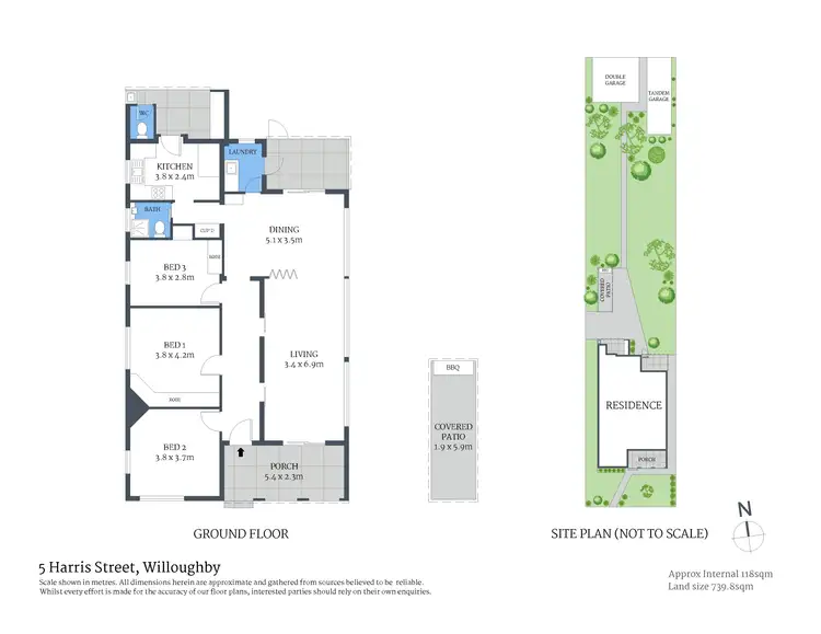Floorplan of Homely house listing, 5 Harris Street, Willoughby NSW 2068