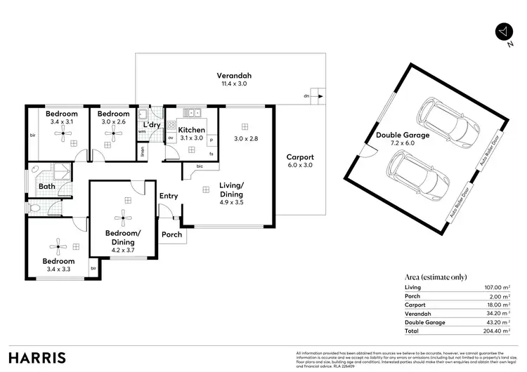 Floorplan of Homely house listing, 12 Bennett Crescent, Magill SA 5072