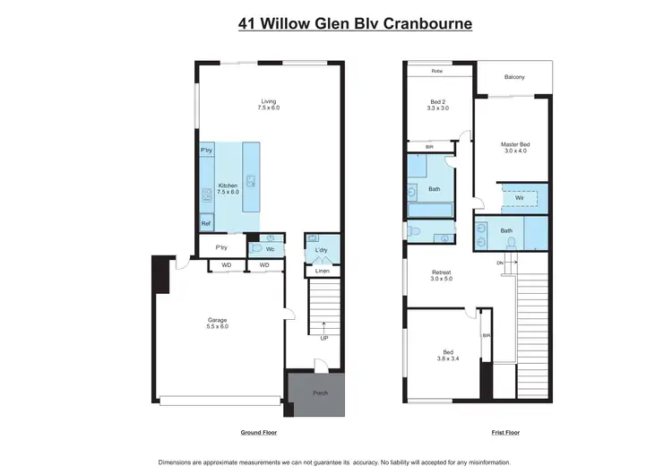 Floorplan of Homely house listing, 41 Willow Glen Boulevard, Cranbourne VIC 3977