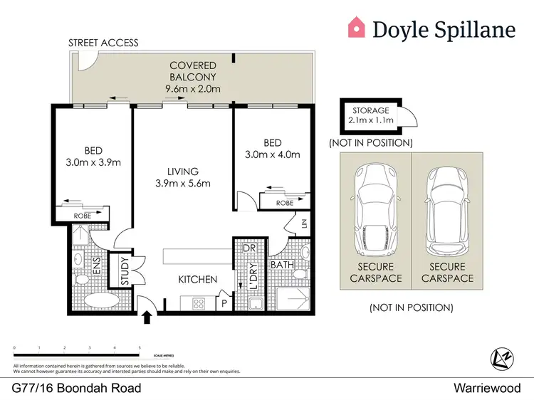 Floorplan of Homely apartment listing, 77/16 Boondah Road, Warriewood NSW 2102
