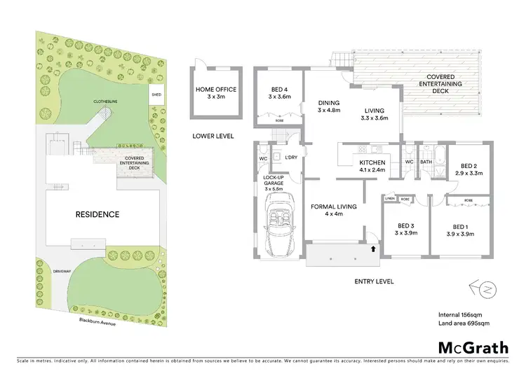 Floorplan of Homely house listing, 9 Blackburn Avenue, North Rocks NSW 2151