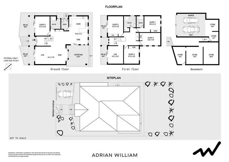Floorplan of Homely house listing, 6 Bamboo Avenue, Earlwood NSW 2206
