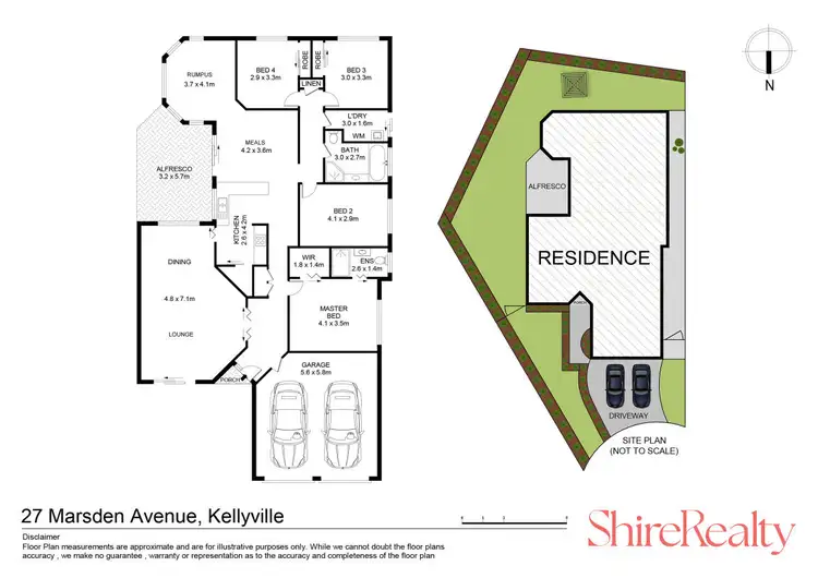 Floorplan of Homely house listing, 27 Marsden Avenue, Kellyville NSW 2155