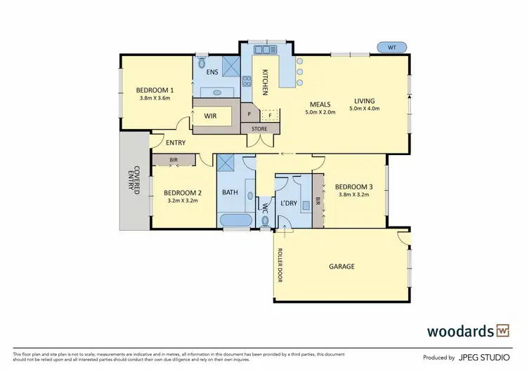 Floorplan of Homely unit listing, 2/60 Main Road, Riddells Creek VIC 3431