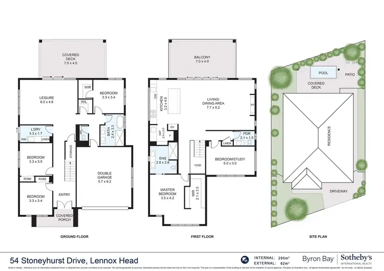 Floorplan of Homely house listing, 54 Stoneyhurst Drive, Lennox Head NSW 2478