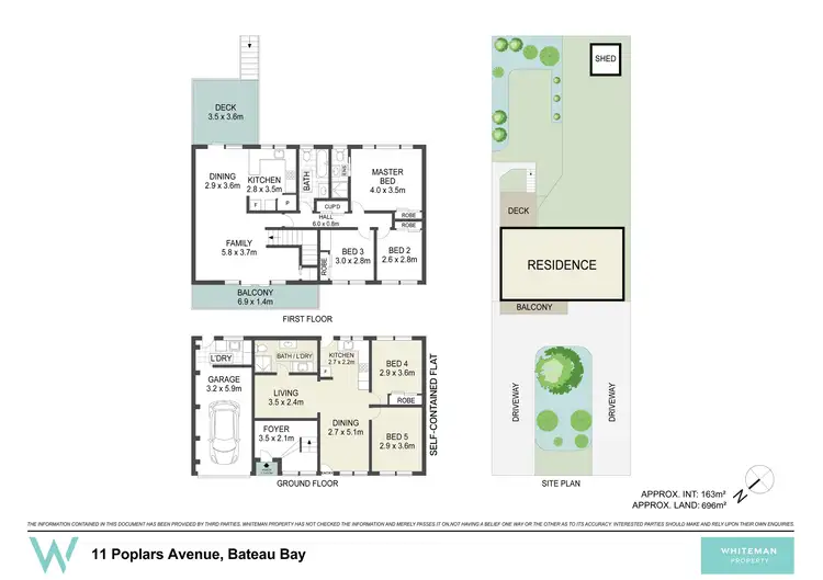 Floorplan of Homely house listing, 11 Poplars Avenue, Bateau Bay NSW 2261