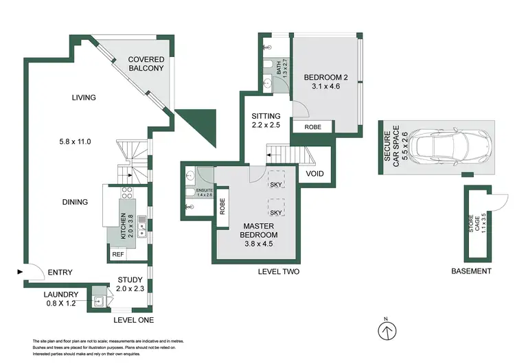 Floorplan of Homely apartment listing, 4/1A Centennial Avenue, Lane Cove NSW 2066