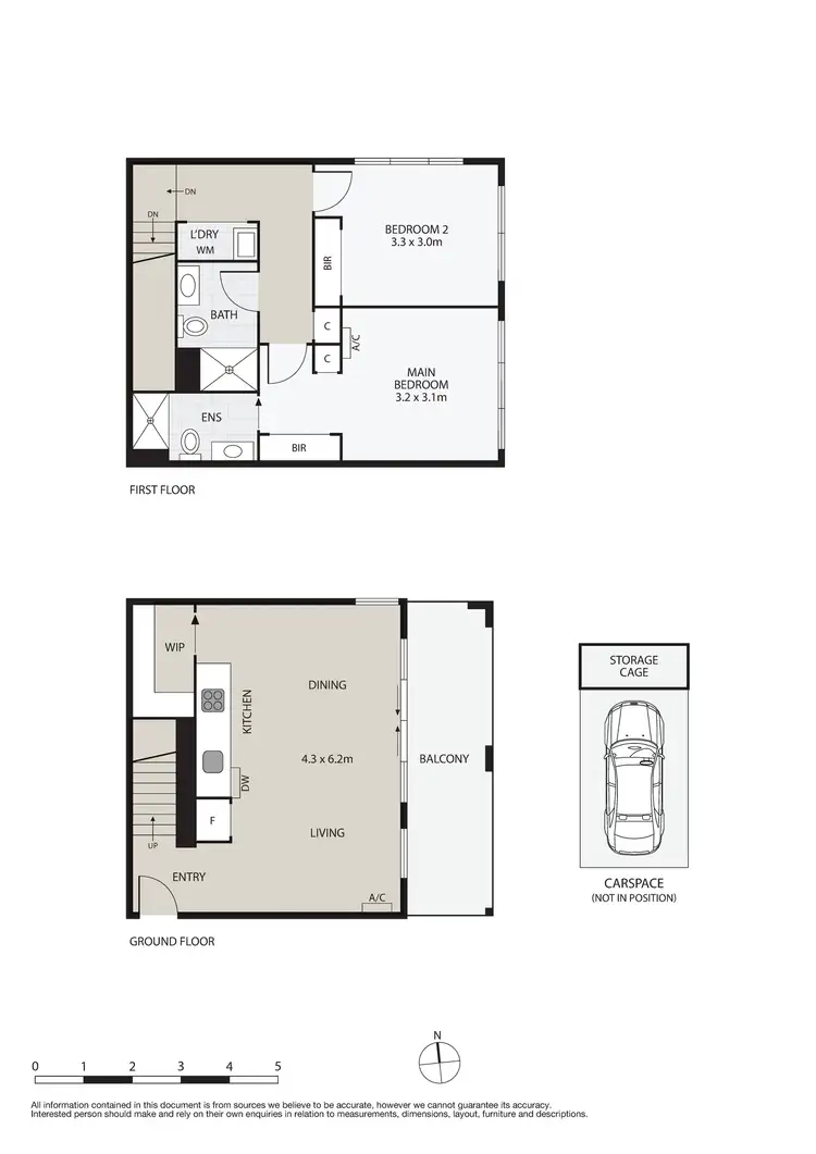 Floorplan of Homely townhouse listing, 318/10 Mills Boulevard, Alphington VIC 3078