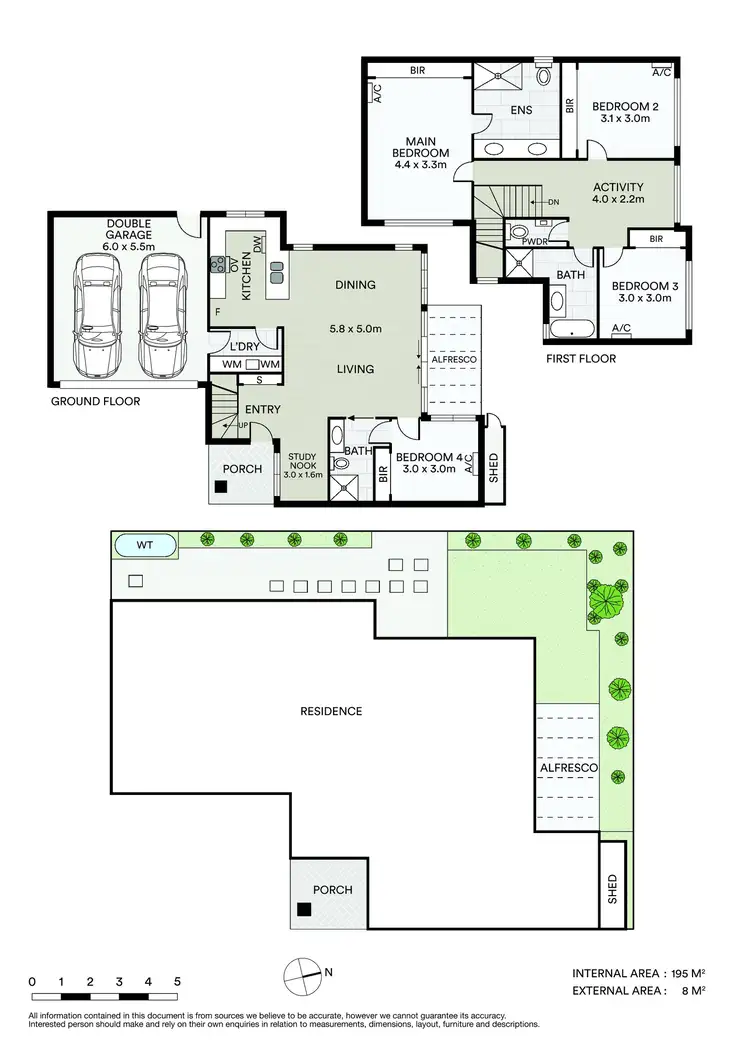 Floorplan of Homely townhouse listing, 2/636 Warrigal Road, Malvern East VIC 3145