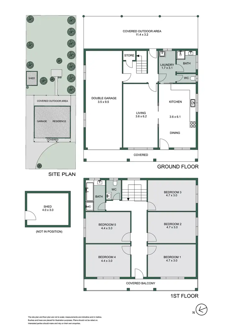Floorplan of Homely house listing, 3 Charles Street, Dromana VIC 3936