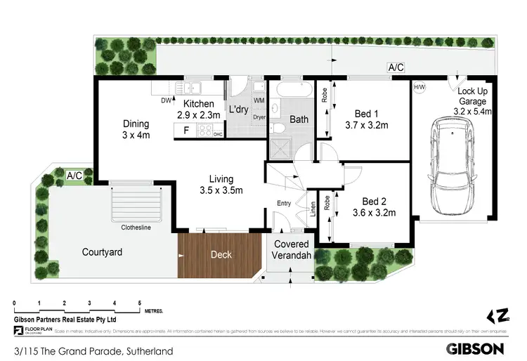 Floorplan of Homely villa listing, 3/115 The Grand Parade, Sutherland NSW 2232
