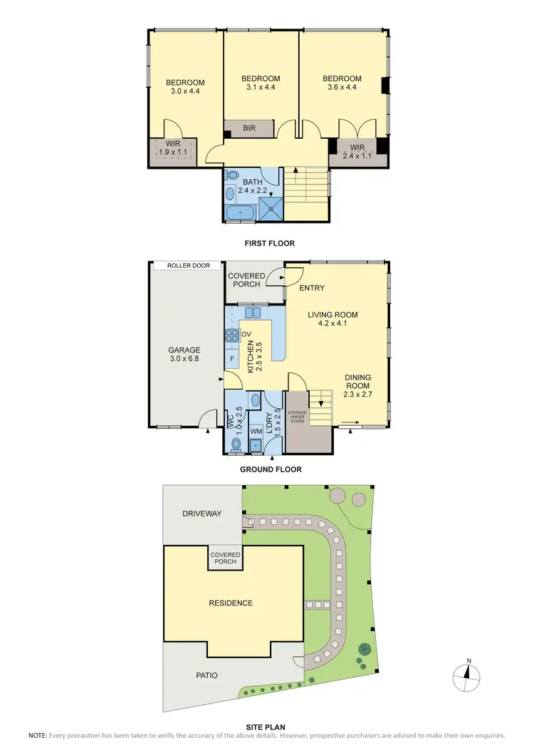 Floorplan of Homely unit listing, 1/3 Longford Court, Kealba VIC 3021