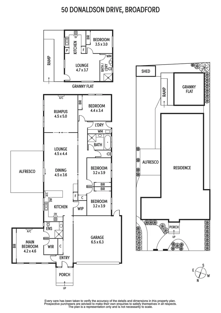 Floorplan of Homely house listing, 50 Donaldson Drive, Broadford VIC 3658