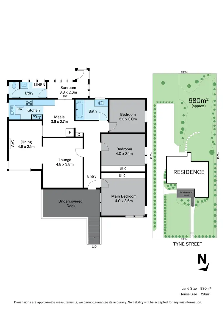 Floorplan of Homely house listing, 33 Tyne Street, Box Hill North VIC 3129