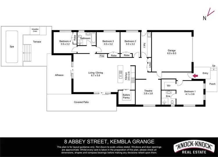 Floorplan of Homely house listing, 8 Abbey Street, Kembla Grange NSW 2526