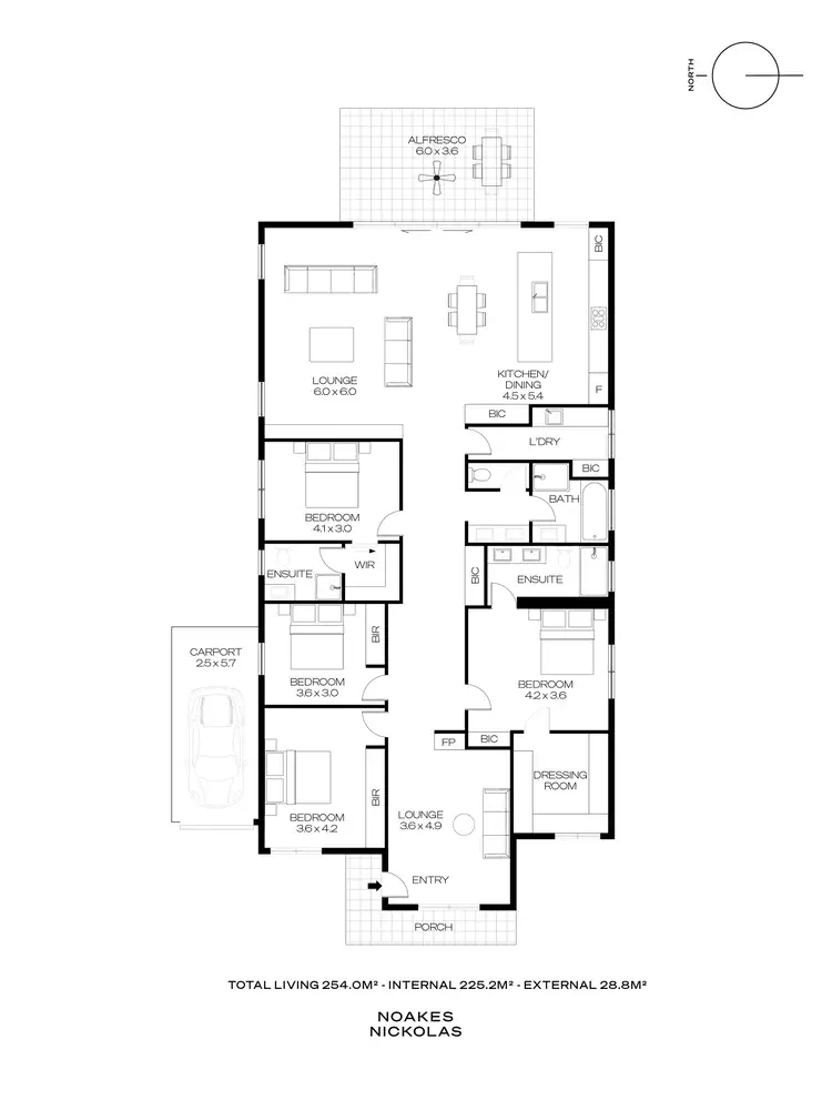 Floorplan of Homely house listing, 11 Karong Avenue, Edwardstown SA 5039