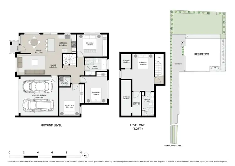 Floorplan of Homely semi-detached listing, 7B Reynolds Street, Old Toongabbie NSW 2146
