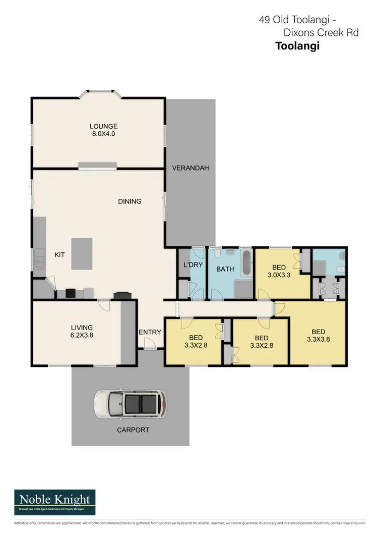 Floorplan of Homely rural property listing, 49 Old Toolangi-Dixons Creek Road, Toolangi VIC 3777