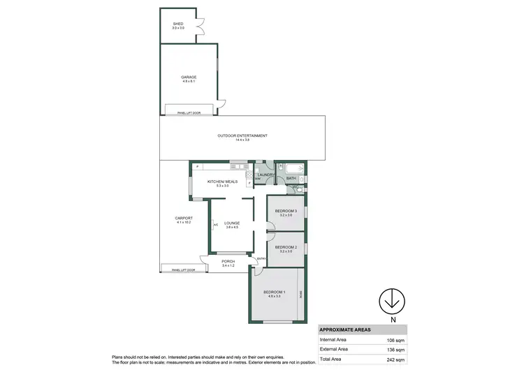Floorplan of Homely house listing, 8 Hawthorn Crescent, Campbelltown SA 5074