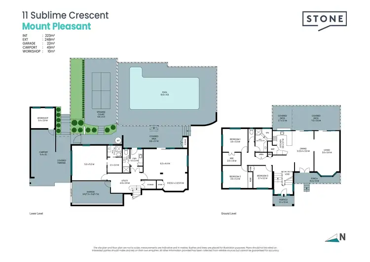 Floorplan of Homely house listing, 11 Sublime Crescent, Mount Pleasant NSW 2519