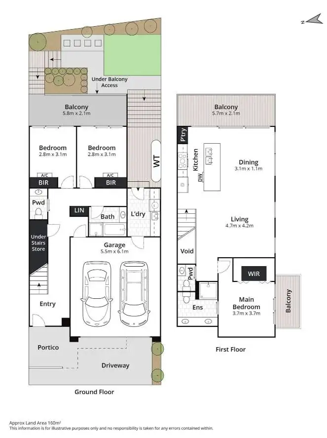 Floorplan of Homely townhouse listing, 4/5 Balmoral Crescent, Rippleside VIC 3215