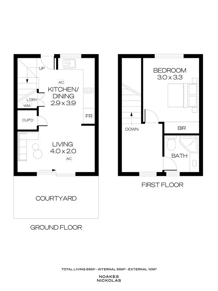 Floorplan of Homely unit listing, 10/2A Selway Street, Oaklands Park SA 5046