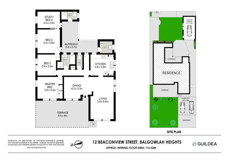 Floorplan of Homely house listing, 12 Beaconview Street, Balgowlah Heights NSW 2093