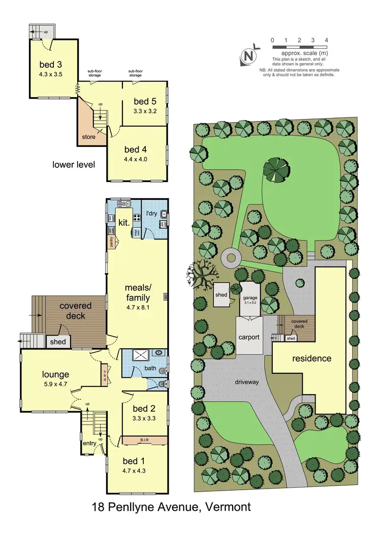 Floorplan of Homely house listing, 18 Penllyne Avenue, Vermont VIC 3133
