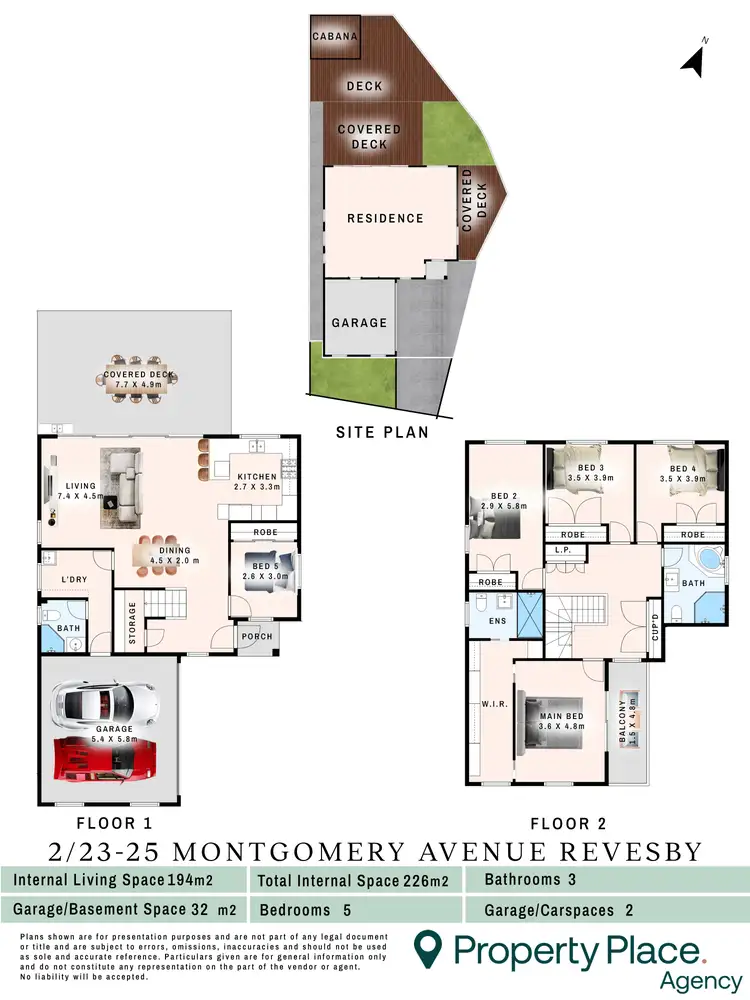 Floorplan of Homely townhouse listing, 2/23-25 Montgomery Avenue, Revesby NSW 2212