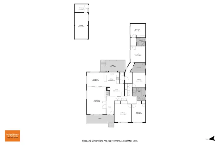 Floorplan of Homely house listing, 7 Christopher Crescent, Queanbeyan NSW 2620