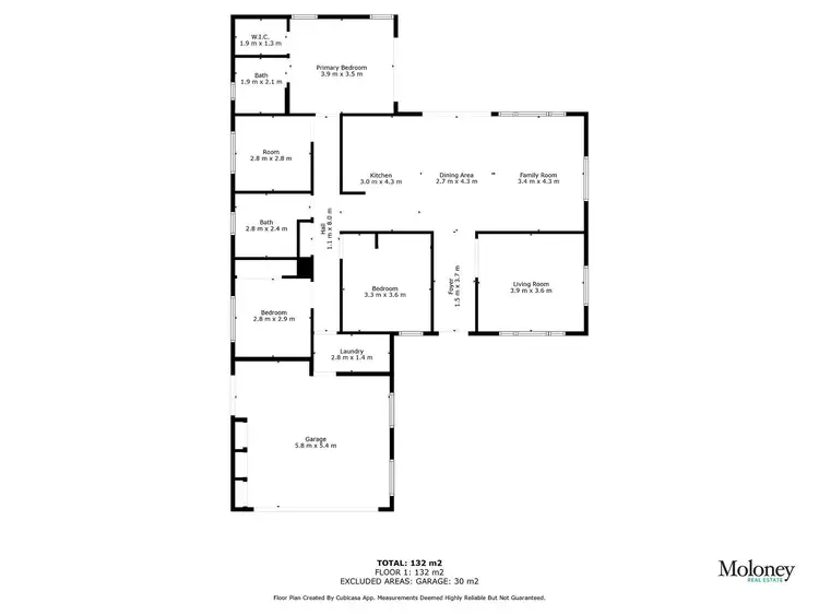 Floorplan of Homely house listing, 74 Tower Street, Corowa NSW 2646