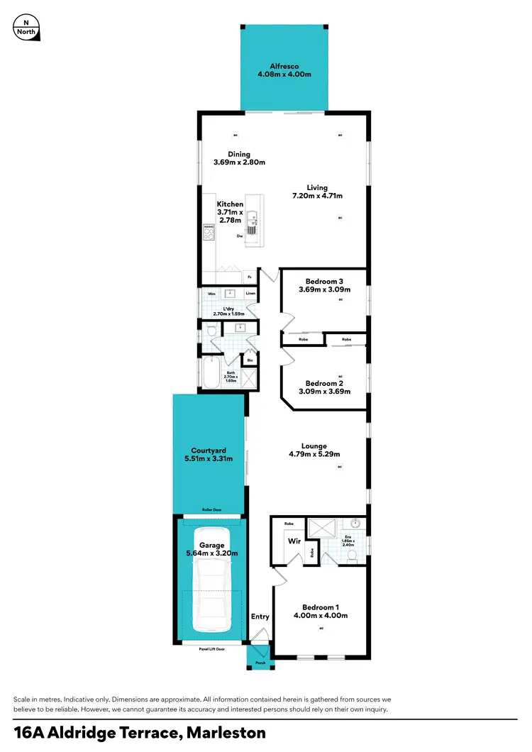Floorplan of Homely house listing, 16A Aldridge Terrace, Marleston SA 5033