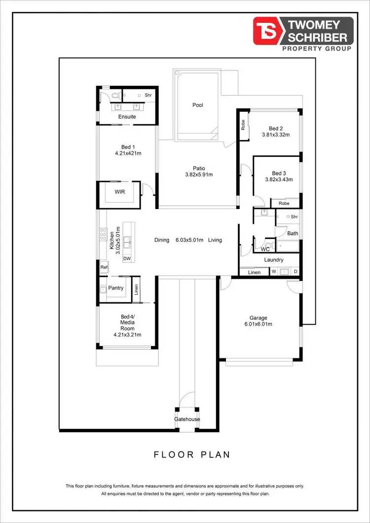 Floorplan of Homely house listing, 15 Canopy Way, Palm Cove QLD 4879