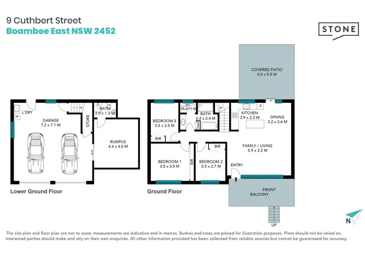 Floorplan of Homely house listing, 9 Cuthbert Street, Boambee East NSW 2452