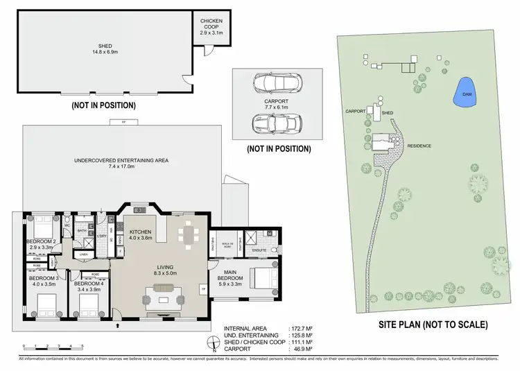 Floorplan of Homely house listing, 261 Mulberry Lane, Lockwood South VIC 3551