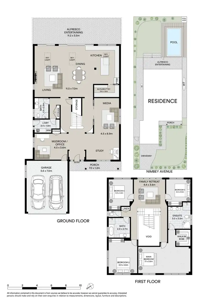 Floorplan of Homely house listing, 1 Nimbey Avenue, Narraweena NSW 2099