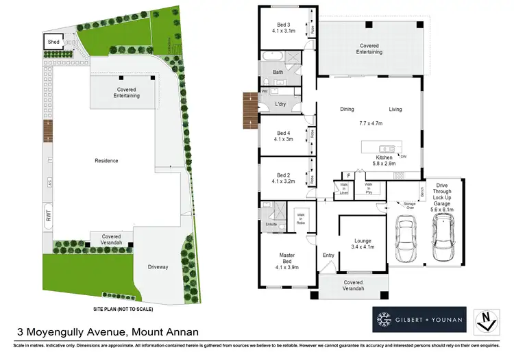Floorplan of Homely house listing, 3 Moyengully Avenue, Mount Annan NSW 2567