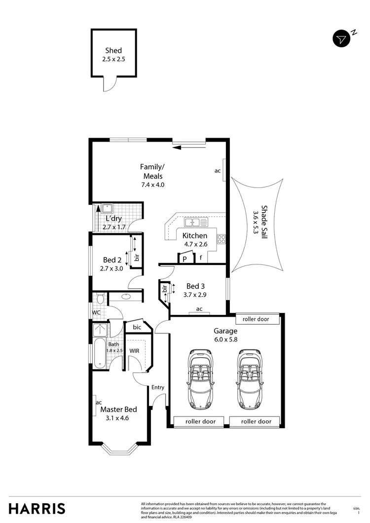 Floorplan of Homely house listing, 15 Northwater Way, Burton SA 5110