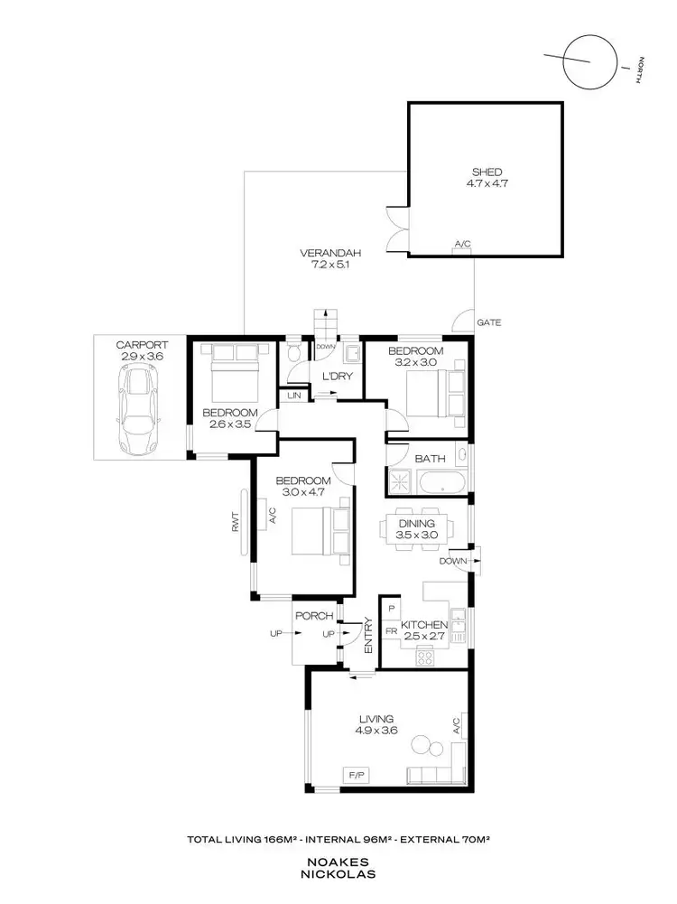 Floorplan of Homely house listing, 1 Misan Drive, Morphett Vale SA 5162