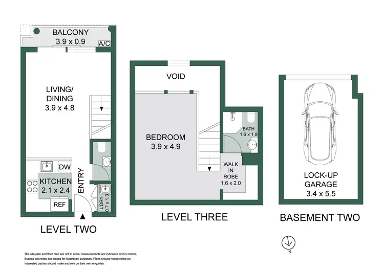 Floorplan of Homely apartment listing, 38/13 Ernest Street, Crows Nest NSW 2065